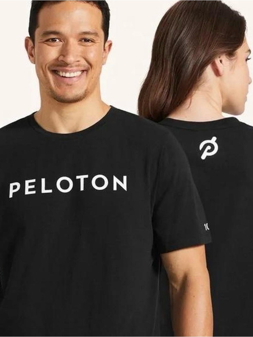 Peloton Men's Black Logo Crewneck T-Shirt/ NWOT / S